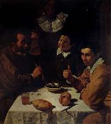Diego Velazquez Luncheon France oil painting artist